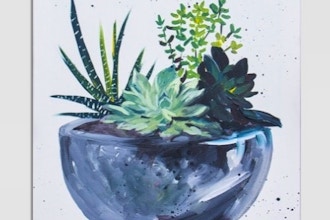Paint Nite: Simple Succulents